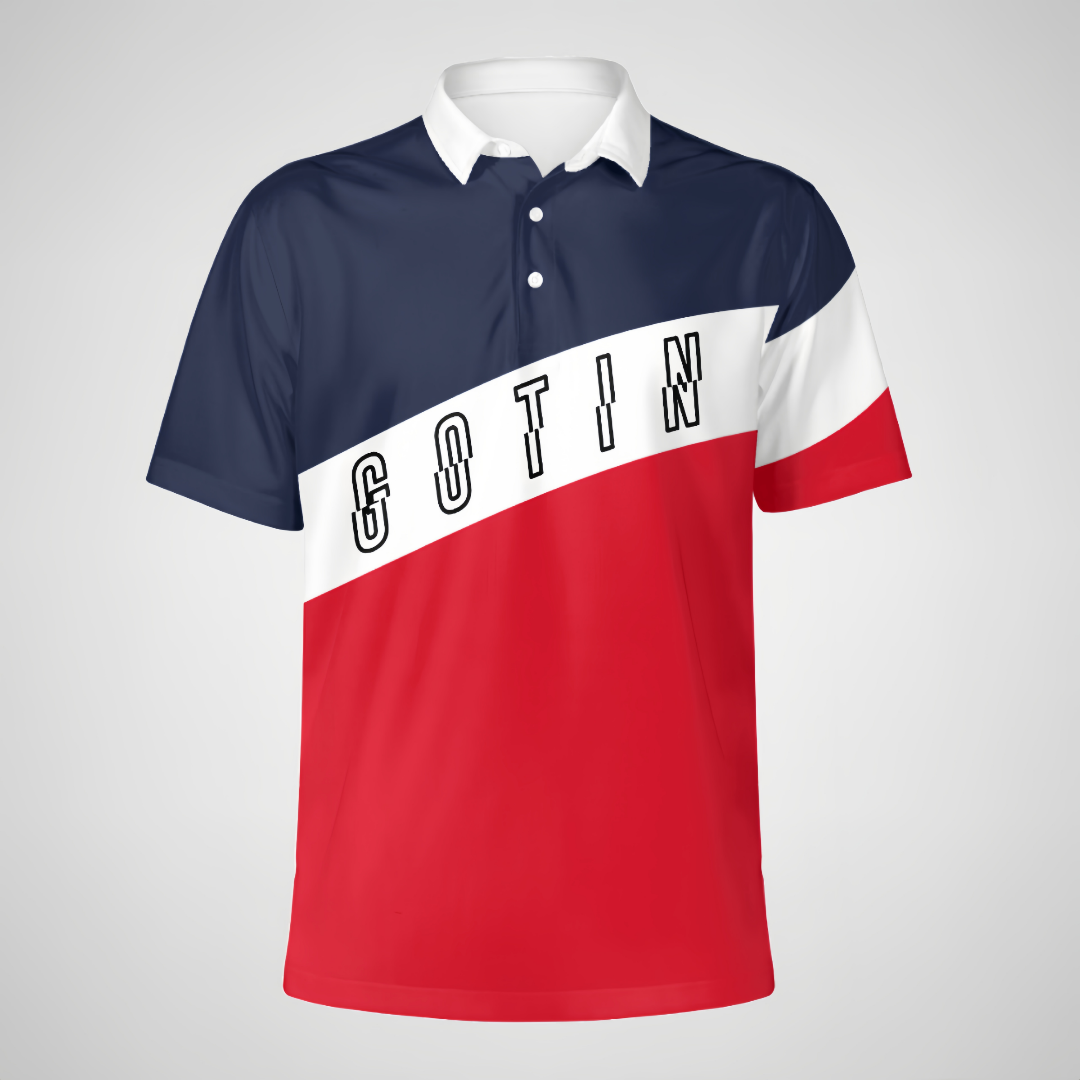 𝗚𝗢𝗧𝗜𝗡 Sportswear TEAM GOTIN France M2 Version Polo 𝙈𝙞𝙭𝙩𝙚