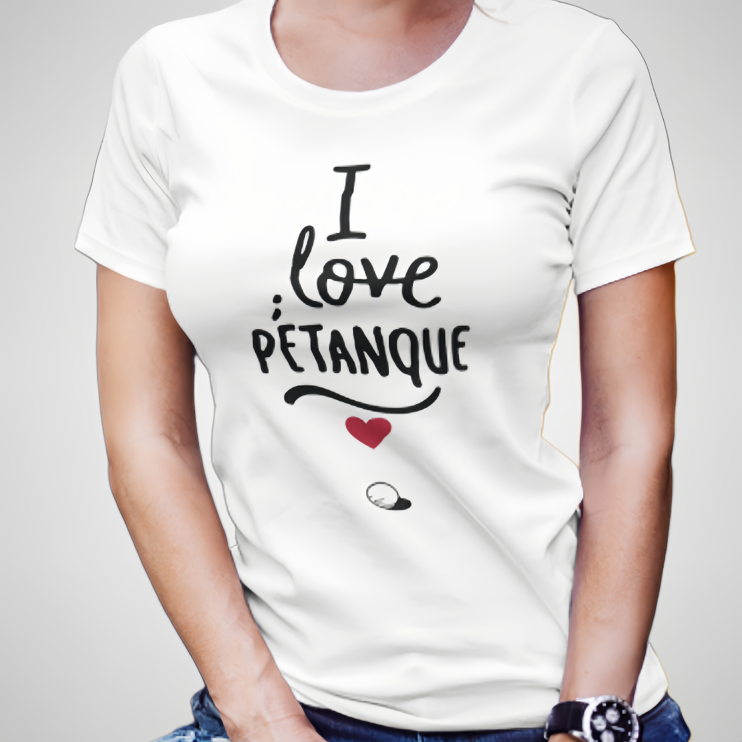 𝗚𝗢𝗧𝗜𝗡 𝑆𝑖𝑔𝑛𝑎𝑡𝑢𝑟𝑒 "I Love Pétanque" 𝙁𝙚𝙢𝙢𝙚